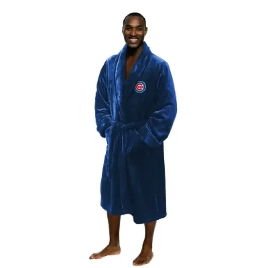 MLB Chicago Cubs Silk Touch Bathrobe image {1}