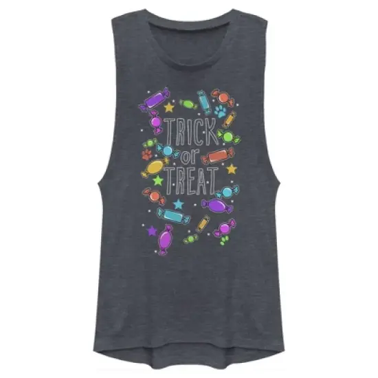 Junior's Lost Gods Halloween Candy Explosion Festival Muscle Tee image {4}