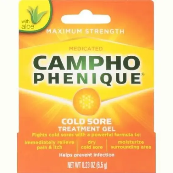 Campho Phenique Cold Sore Gel 0.23oz image {1}