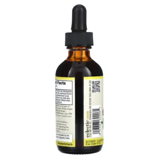 Eclectic Herb Kids Herbal Glycerite, Herbal Cough Elixir, 2 fl oz (60 ml) image {2}