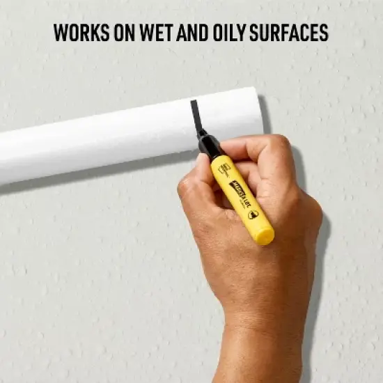 Avery UltraDuty Marks A Lot Permanent Markers, Chisel Tip, Water Resistant, Industrial Grade Ink, 12 Black Markers (29842) image {1}