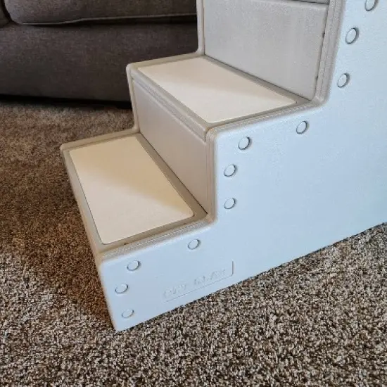 Pet Gear 3-Step Dog Steps - Gray image {1}