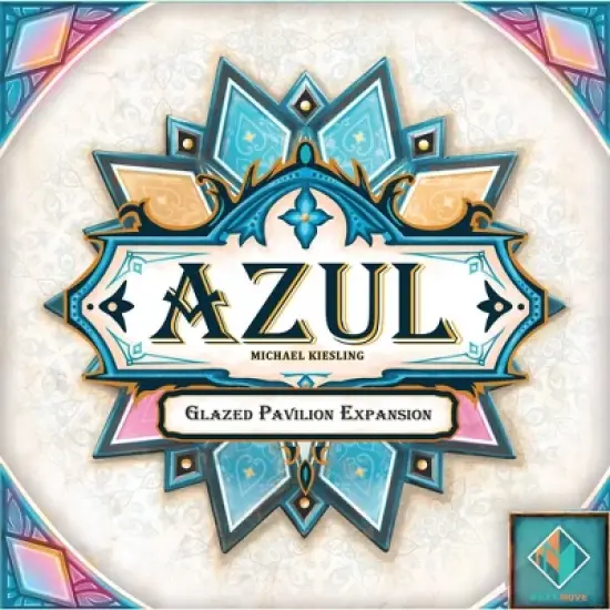 Azul Game Glazed Pavilion Expansion: Asmodee Strategy Board Games, 2-4 Players, Creative Problem Solving image {6}
