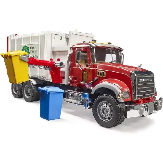Bruder Mack Granite Side Loading Garbage Truck image {6}