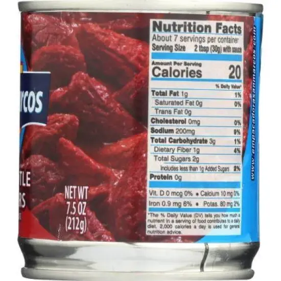 San Marcos Chipotle Peppers in Adobo Sauce  - 7.5oz / 24pk image {1}