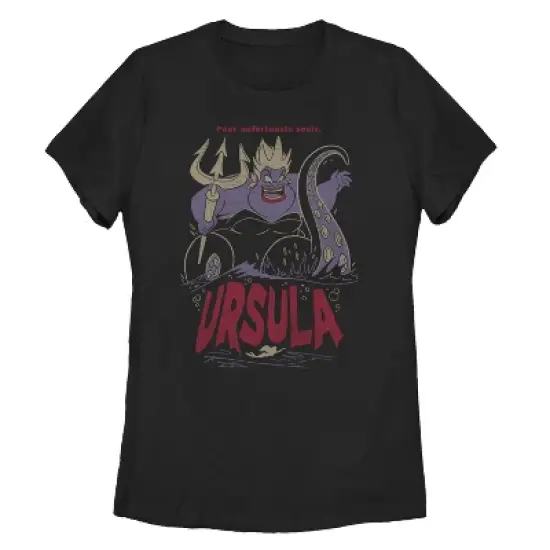 Women's The Little Mermaid Ursula Sea Witch T-Shirt image {2}