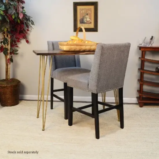 Langdon Live Edge Bar Table - Carolina Chair & Table image {3}
