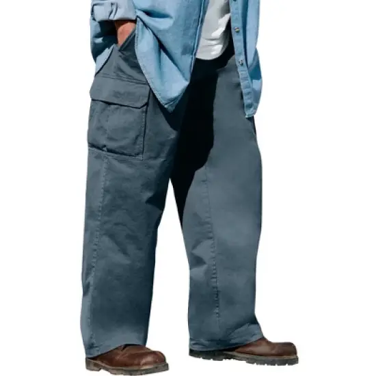 Boulder Creek by KingSize Men's Big & Tall  Renegade Side-Elastic Waist Cargo Pants image {10}