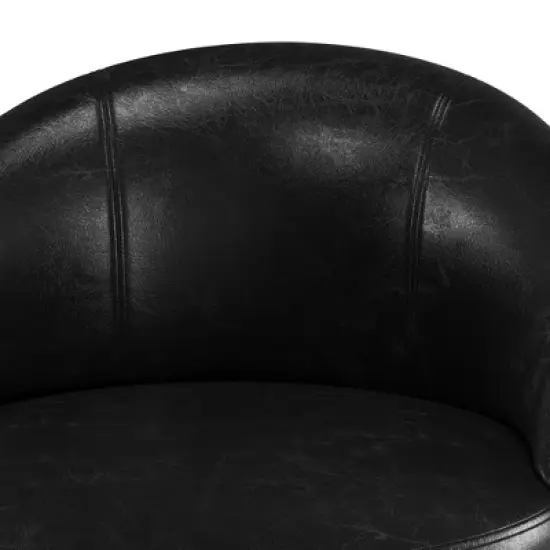 25" Dartford Swivel Counter Height Barstool Brown/Black - Hillsdale Furniture image {10}