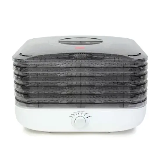 Ronco Turbo EZ-Store 5-Tray Dehydrator with Convection Air Flow, Food Preserver Adjustable Temperature Control, Quiet Operation image {7}