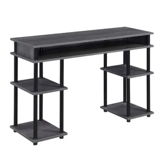 Designs2Go No Tools Student Desk with Shelves - Breighton Home image {15}
