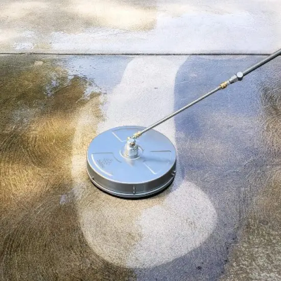 EDOU Direct 15" Pressure Washer Surface Cleaner with 2 Pressure Washer Extension Wand Attachments, 4,000 PSI Max image {1}