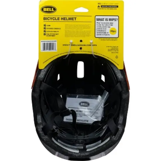 Bell Soquel MIPS Cycling Adult Bike Helmet - Orange/Gray image {7}