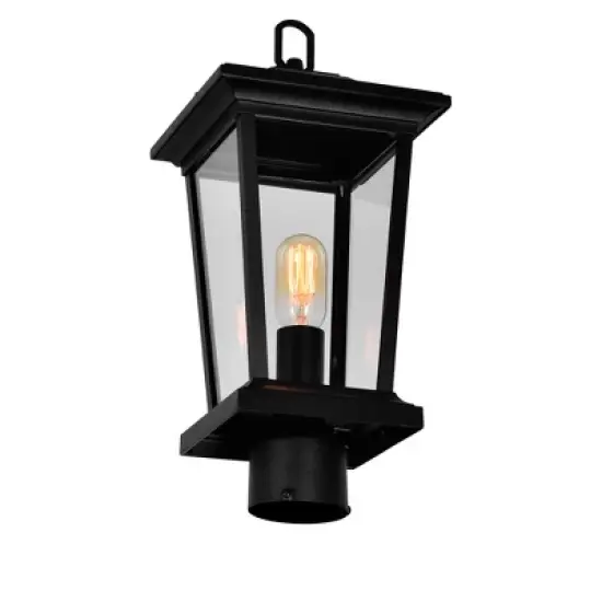 CWI Lighting,Leawood 1 Light Black Outdoor Lantern Head image {2}