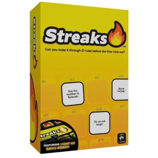 Buffalo Games Streaks Board Game: Problem Solving Party Game, Includes Game Board & Timer, 2+ Players, 15-20 Min Play image {5}