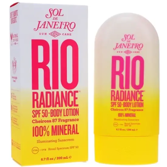 Sol de Janeiro Rio Radiance SPF 50 Body Lotion Cheirosa 87 Fragrance 6.7 oz image {8}