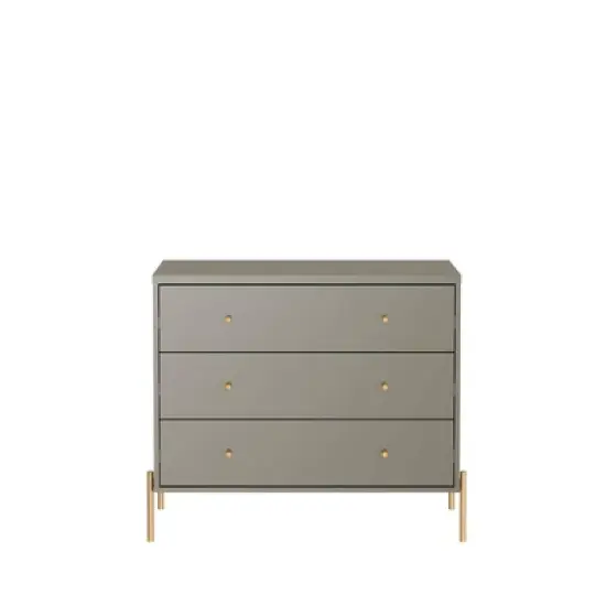 Jasper 3 Drawer Dresser - Manhattan Comfort image {7}