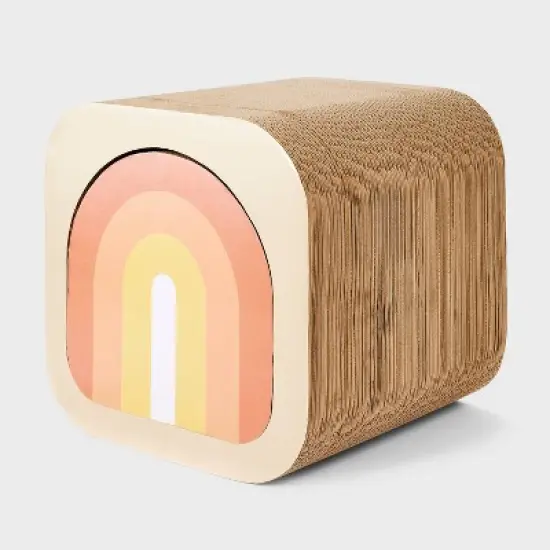 Multipiece Corrugate Cat Scratcher - Assorted Browns - 15" - Boots & Barkley&trade; image {4}