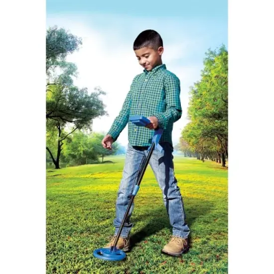 Bounty Hunter Junior Target I.D. Metal Detector - Blue image {5}