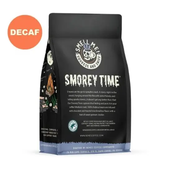 Bones Coffee Company S'morey Time Decaf 12 oz (Ground) image {2}