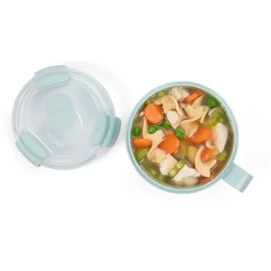 Progressive Snap-Lock Soup To Go Microwave Soup Cup, Assorted Colors image {5}
