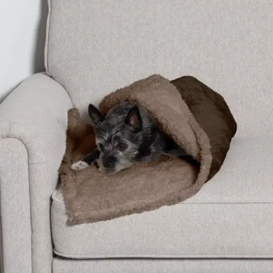 FurHaven Snuggly & Warm Soft-Edge Warming Waterproof Blanket image {2}