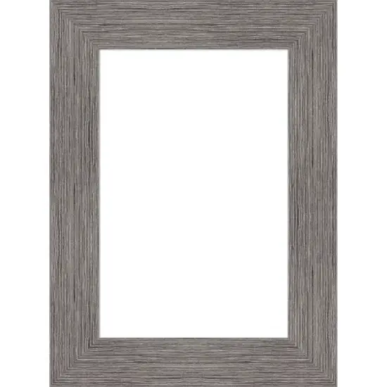 Amanti Art Pinstripe Plank Grey Framed Dry Erase Magnetic Board image {9}