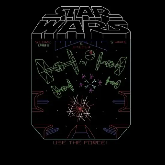 Men's Star Wars Arcade Game T-Shirt image {1}