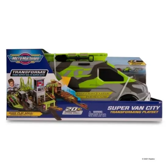 Micro Machines - Large Playset - Super Van City image {1}