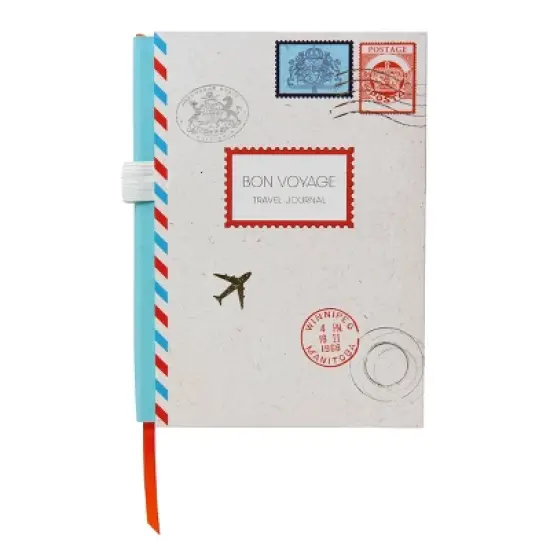 Gartner Studios Guided Journ 6"x8" Travel 192pg Cream Postage image {7}