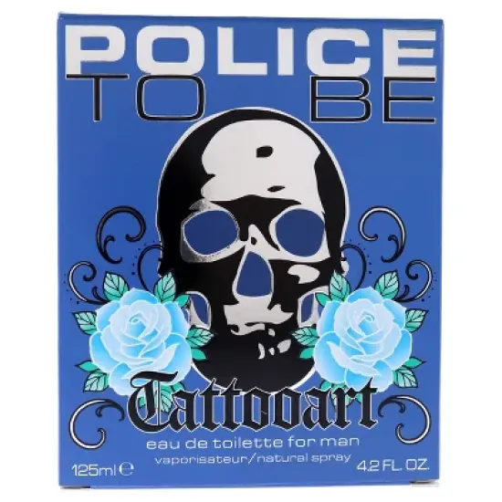 Police To Be TattooArt Men's Cologne EDT Spray - 4.2oz image {2}