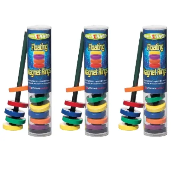 Dowling Magnets&reg; Floating Magnet Rings, 6 Per Pack, 3 Packs image {3}