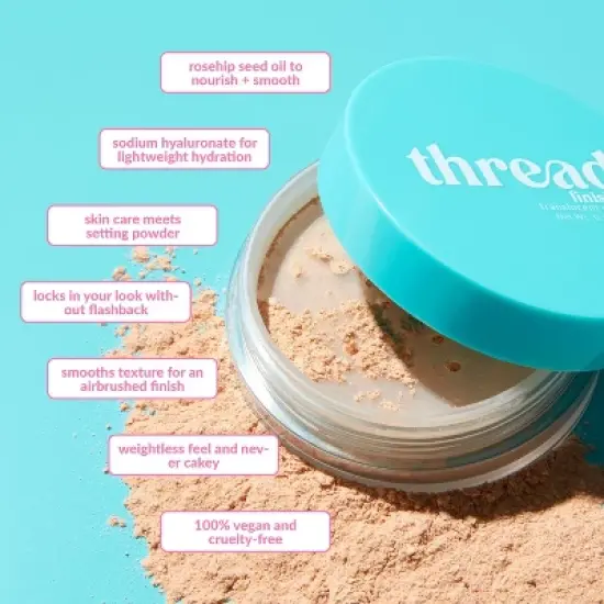 Thread Blurring Loose Setting Powder - 0.17oz image {11}