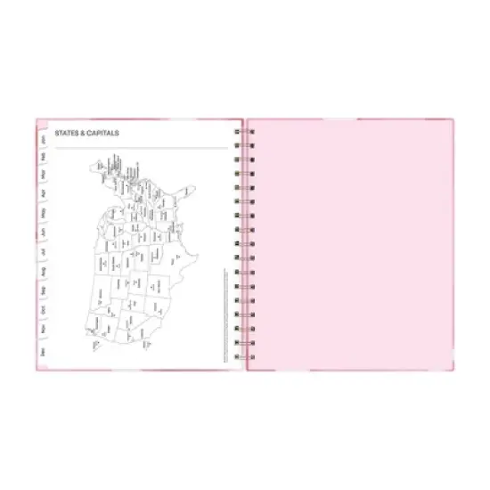 Blue Sky 2024 Planner 7"x9" Weekly/Monthly Hard Cover Raquel image {9}