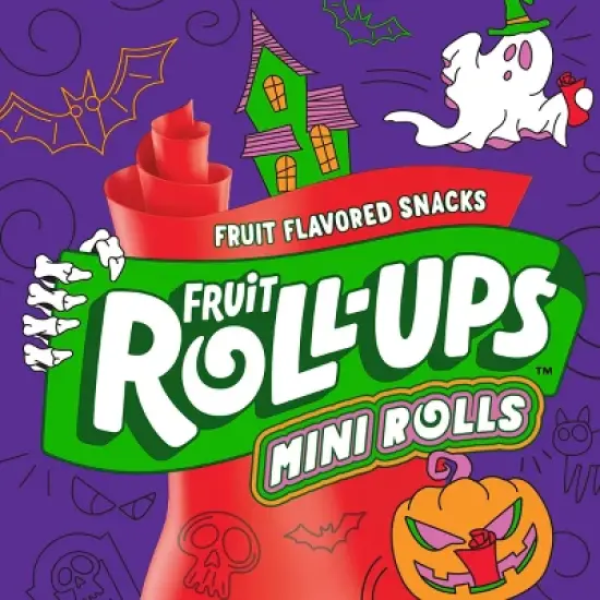 Fruit Roll-Ups Snacks Halloween Mini Rolls - 13.3oz/36ct image {2}