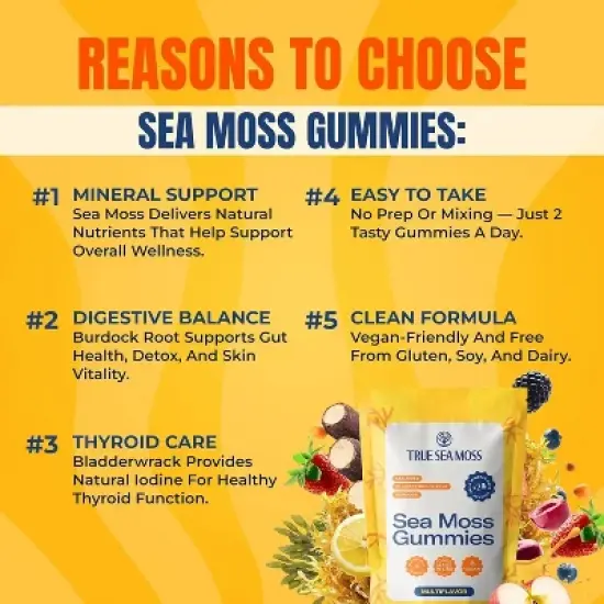 ORIGINAL SEA MOSS GUMMIES image {3}