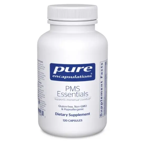 Pure Encapsulations PMS Essentials - Hypoallergenic Supplement Supports Menstrual Comfort, Fatigue, and Helps Lessen Cravings* - 120 Capsules image {8}