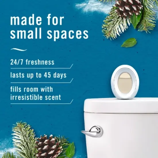 Febreze Luxe Small Spaces Air Freshener - Serene Snowfall - 0.25 fl oz image {2}