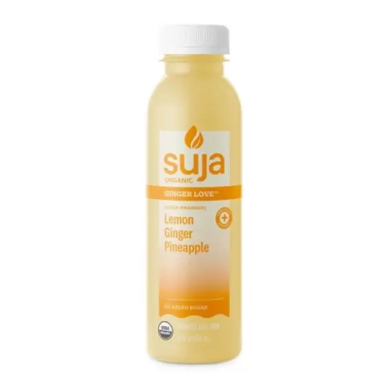 Suja Organic Ginger Love Cold Pressed Juice Drink - 12 fl oz Bottle image {10}