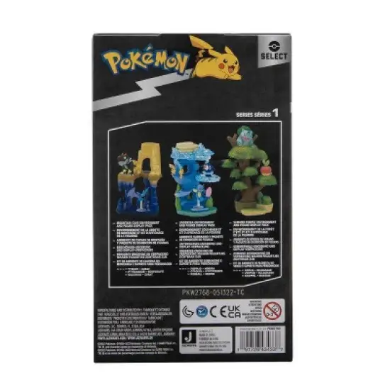 Pok&eacute;mon Select Summer Forest Environment Playset with Bulbasaur and Applin Mini Figures image {17}