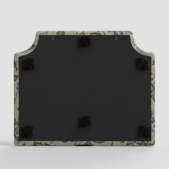 Twin Charlie Notched Border Stick-on-the-Wall Dorm Headboard USB - Threshold&trade; image {2}