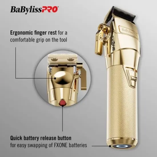 BaBylissPRO FXONE GOLDFX Clipper image {6}