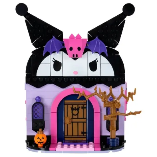 Hello Kitty Medium Playset & 2_1.5" Figures Sanrio Medium Building Set - Kuromi's Haunted House image {5}