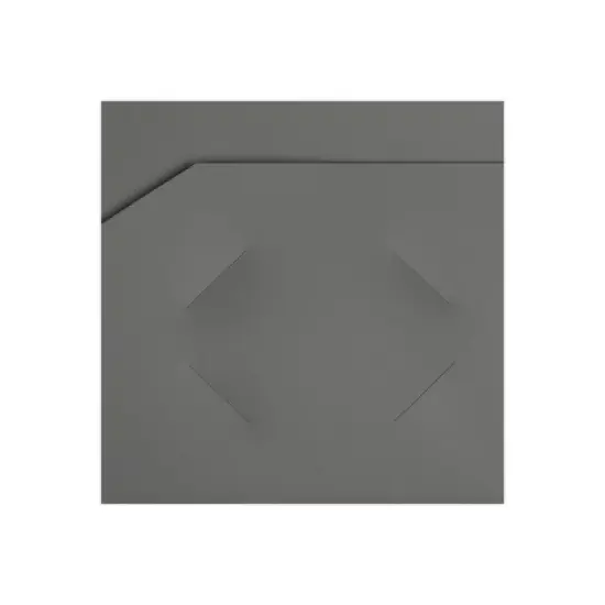 JAM Paper Heavy Duty 2-Pocket School Folders Grey 6/Pack (383HGYA) image {4}