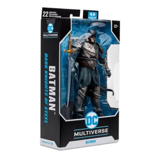 Mc Farlane Toys DC Multiverse Dark Knights of Steel Batman 7" Action Figure image {9}
