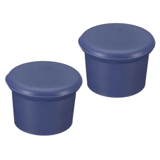 Unique Bargains Silicone Unbreakable Reusable Beverage Wine Stoppers 2 Pcs image {3}