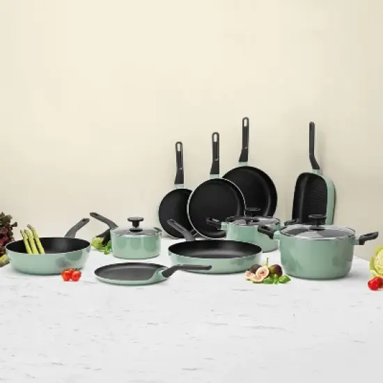 BergHOFF Sage and Slate Non-stick Aluminum Pancake Pan image {2}