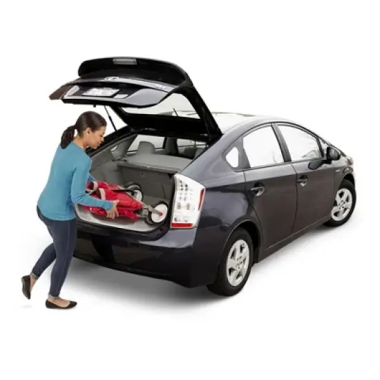 Radio Flyer All Terrain 3-in-1 Off Road EZ Fold Wagon for Kids and Cargo, Red image {4}