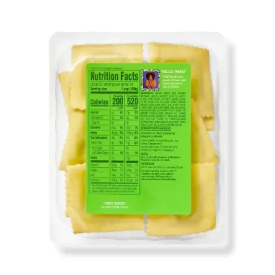 Sweet Pea & Basil Vegan Ravioli - 9oz - Tabitha Brown for Target image {2}