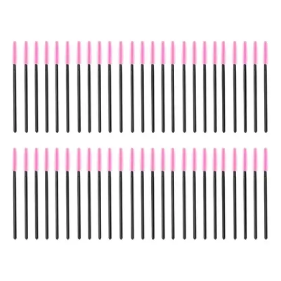 Unique Bargains Convenient Silicone Eyelash Brush 50 Pcs image {13}